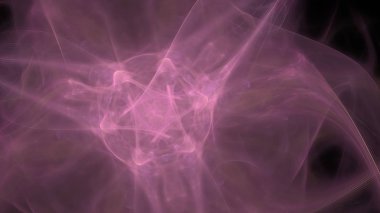 Fantezi kaotik renkli fraktal desen. Soyut Fraktal şekiller. 3D render resimde arka plan veya duvar kağıdı.