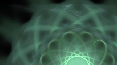 Fantezi kaotik renkli fraktal desen. Soyut Fraktal şekiller. 3D render resimde arka plan veya duvar kağıdı.