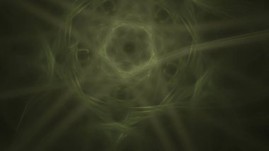 Fantezi kaotik renkli fraktal desen. Soyut Fraktal şekiller. 3D render resimde arka plan veya duvar kağıdı.