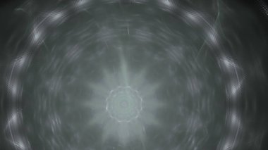 Fantezi kaotik renkli fraktal desen. Soyut Fraktal şekiller. 3D render resimde arka plan veya duvar kağıdı.