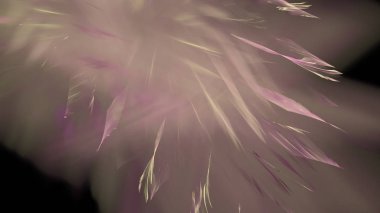 Fantezi kaotik renkli fraktal desen. Soyut Fraktal şekiller. 3D render resimde arka plan veya duvar kağıdı.