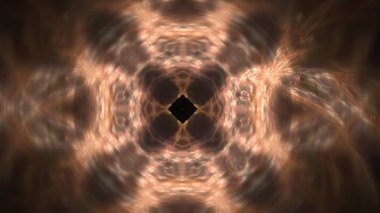 Fantezi kaotik renkli fraktal desen. Soyut Fraktal şekiller. 3D render resimde arka plan veya duvar kağıdı.