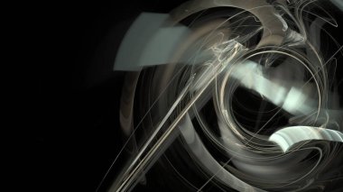 Fantezi kaotik renkli fraktal desen. Soyut Fraktal şekiller. 3D render resimde arka plan veya duvar kağıdı.