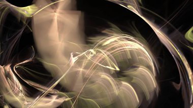 Fantezi kaotik renkli fraktal desen. Soyut Fraktal şekiller. 3D render resimde arka plan veya duvar kağıdı.