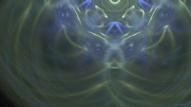 Fantezi kaotik renkli fraktal desen. Soyut Fraktal şekiller. 3D render resimde arka plan veya duvar kağıdı.