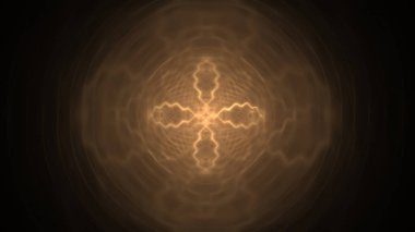 Fantezi kaotik renkli fraktal desen. Soyut Fraktal şekiller. 3D render resimde arka plan veya duvar kağıdı.