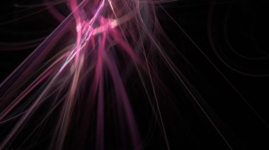 Fantezi kaotik renkli fraktal desen. Soyut Fraktal şekiller. 3D render resimde arka plan veya duvar kağıdı.