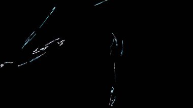 Fantezi kaotik renkli fraktal desen. Soyut Fraktal şekiller. 3D render resimde arka plan veya duvar kağıdı.