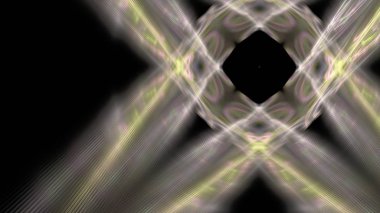 Fantezi kaotik renkli fraktal desen. Soyut Fraktal şekiller. 3D render resimde arka plan veya duvar kağıdı.