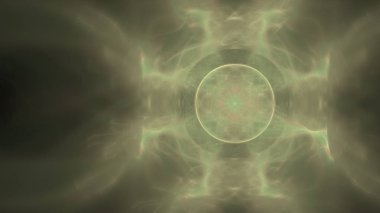 Fantezi kaotik renkli fraktal desen. Soyut Fraktal şekiller. 3D render resimde arka plan veya duvar kağıdı.