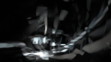 Fantezi kaotik renkli fraktal desen. Soyut Fraktal şekiller. 3D render resimde arka plan veya duvar kağıdı.