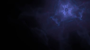 Fantezi kaotik renkli fraktal desen. Soyut Fraktal şekiller. 3D render resimde arka plan veya duvar kağıdı.