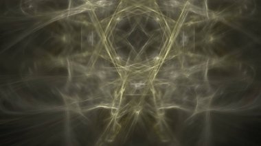 Fantezi kaotik renkli fraktal desen. Soyut Fraktal şekiller. 3D render resimde arka plan veya duvar kağıdı.