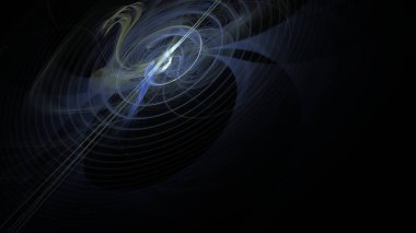 Fantezi kaotik renkli fraktal desen. Soyut Fraktal şekiller. 3D render resimde arka plan veya duvar kağıdı.