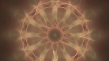 Fantezi kaotik renkli fraktal desen. Soyut Fraktal şekiller. 3D render resimde arka plan veya duvar kağıdı.