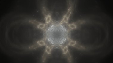 Fantezi kaotik renkli fraktal desen. Soyut Fraktal şekiller. 3D render resimde arka plan veya duvar kağıdı.