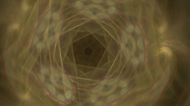 Fantezi kaotik renkli fraktal desen. Soyut Fraktal şekiller. 3D render resimde arka plan veya duvar kağıdı.