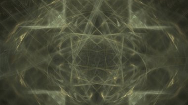 Fantezi kaotik renkli fraktal desen. Soyut Fraktal şekiller. 3D render resimde arka plan veya duvar kağıdı.