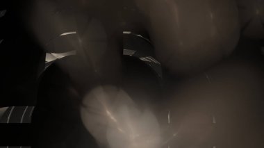 Fantezi kaotik renkli fraktal desen. Soyut Fraktal şekiller. 3D render resimde arka plan veya duvar kağıdı.