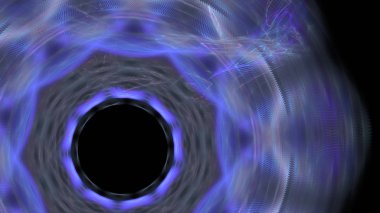 Fantezi kaotik renkli fraktal desen. Soyut Fraktal şekiller. 3D render resimde arka plan veya duvar kağıdı.