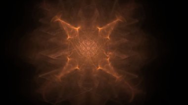 Fantezi kaotik renkli fraktal desen. Soyut Fraktal şekiller. 3D render resimde arka plan veya duvar kağıdı.