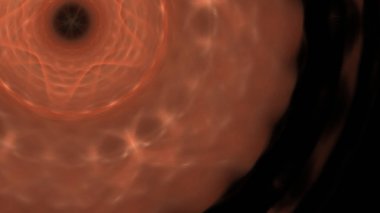 Fantezi kaotik renkli fraktal desen. Soyut Fraktal şekiller. 3D render resimde arka plan veya duvar kağıdı.