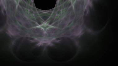 Fantezi kaotik renkli fraktal desen. Soyut Fraktal şekiller. 3D render resimde arka plan veya duvar kağıdı.