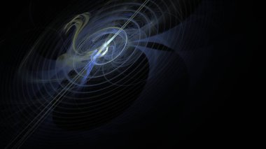 Fantezi kaotik renkli fraktal desen. Soyut Fraktal şekiller. 3D render resimde arka plan veya duvar kağıdı.