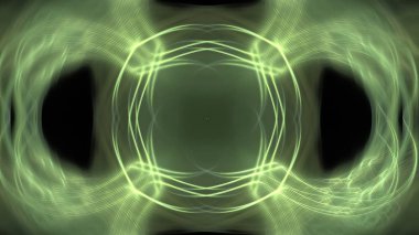 Fantezi kaotik renkli fraktal desen. Soyut Fraktal şekiller. 3D render resimde arka plan veya duvar kağıdı.