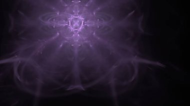 Fantezi kaotik renkli fraktal desen. Soyut Fraktal şekiller. 3D render resimde arka plan veya duvar kağıdı.