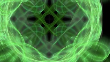 Fantezi kaotik renkli fraktal desen. Soyut Fraktal şekiller. 3D render resimde arka plan veya duvar kağıdı.