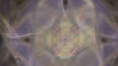 Fantezi kaotik renkli fraktal desen. Soyut Fraktal şekiller. 3D render resimde arka plan veya duvar kağıdı.