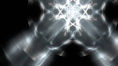 Fantezi kaotik renkli fraktal desen. Soyut Fraktal şekiller. 3D render resimde arka plan veya duvar kağıdı.