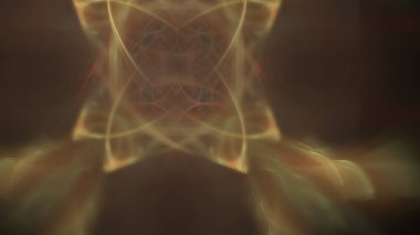 Fantezi kaotik renkli fraktal desen. Soyut Fraktal şekiller. 3D render resimde arka plan veya duvar kağıdı.