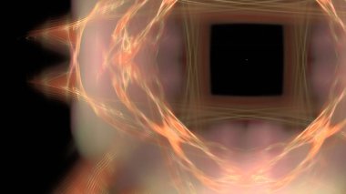 Fantezi kaotik renkli fraktal desen. Soyut Fraktal şekiller. 3D render resimde arka plan veya duvar kağıdı.