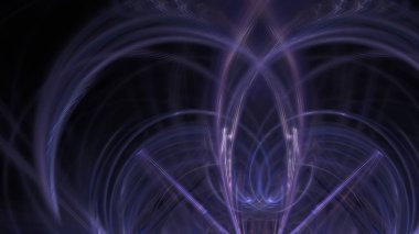 Fantezi kaotik renkli fraktal desen. Soyut Fraktal şekiller. 3D render resimde arka plan veya duvar kağıdı.