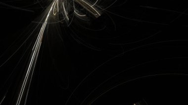 Fantezi kaotik renkli fraktal desen. Soyut Fraktal şekiller. 3D render resimde arka plan veya duvar kağıdı.