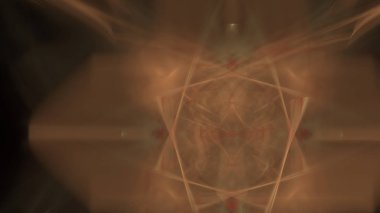 Fantezi kaotik renkli fraktal desen. Soyut Fraktal şekiller. 3D render resimde arka plan veya duvar kağıdı.