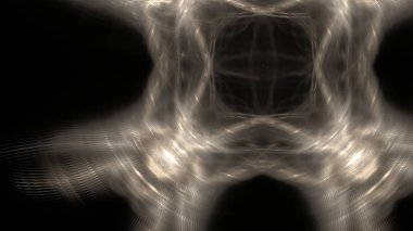 Fantezi kaotik renkli fraktal desen. Soyut Fraktal şekiller. 3D render resimde arka plan veya duvar kağıdı.