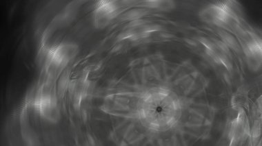 Fantezi kaotik renkli fraktal desen. Soyut Fraktal şekiller. 3D render resimde arka plan veya duvar kağıdı.