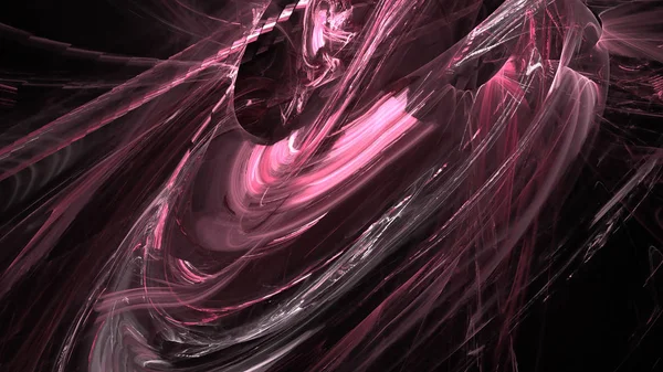 Фантазия Хаотичной Красочной Фрактальной Картины Абстрактные Фрактальные Формы Рендеринг Фона — стоковое фото