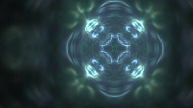 Fantezi kaotik renkli fraktal desen. Soyut Fraktal şekiller. 3D render resimde arka plan veya duvar kağıdı.