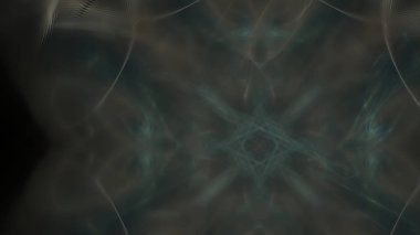 Fantezi kaotik renkli fraktal desen. Soyut Fraktal şekiller. 3D render resimde arka plan veya duvar kağıdı.