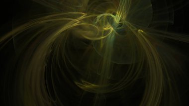 Fantezi kaotik renkli fraktal desen. Soyut Fraktal şekiller. 3D render resimde arka plan veya duvar kağıdı.