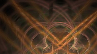 Fantezi kaotik renkli fraktal desen. Soyut Fraktal şekiller. 3D render resimde arka plan veya duvar kağıdı.