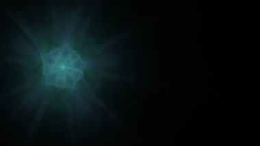 Fantezi kaotik renkli fraktal desen. Soyut Fraktal şekiller. 3D render resimde arka plan veya duvar kağıdı.