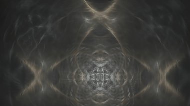 Fantezi kaotik renkli fraktal desen. Soyut Fraktal şekiller. 3D render resimde arka plan veya duvar kağıdı.