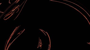 Fantezi kaotik renkli fraktal desen. Soyut Fraktal şekiller. 3D render resimde arka plan veya duvar kağıdı.