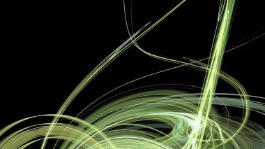 Fantezi kaotik renkli fraktal desen. Soyut Fraktal şekiller. 3D render resimde arka plan veya duvar kağıdı.