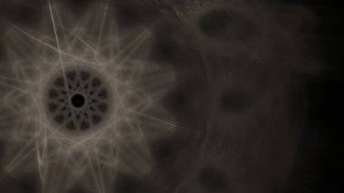 Fantezi kaotik renkli fraktal desen. Soyut Fraktal şekiller. 3D render resimde arka plan veya duvar kağıdı.